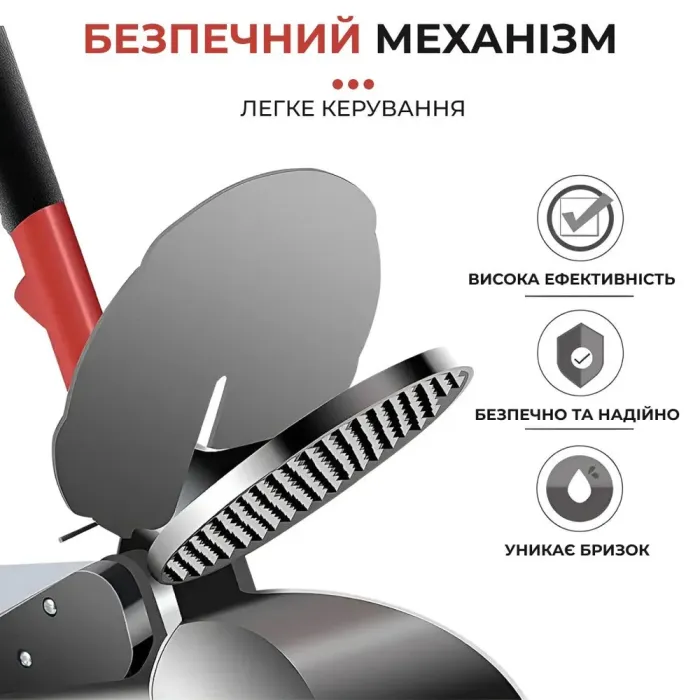 Подрібнювач для льоду електричний 300 Вт потужна напівавтоматична машина для подрібнення льоду Sokany SK-777 (SK777) - зображення 5