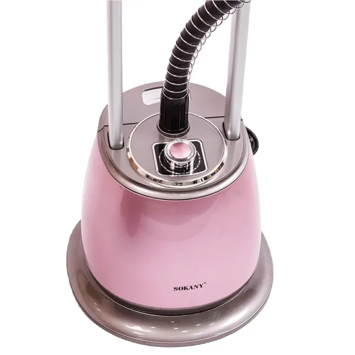 Відпарювач підлоговий вертикальний 2000 Вт парогенератор для одягу на 2.2 л парова праска SOKANY SK-4013 (SK4013PGL) - зображення 3
