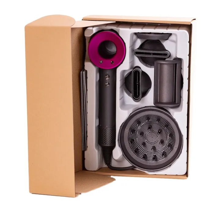 Фен стайлер для волосся 6 в 1 Supersonic Premium 1600 Вт 5 насадок 3 режими швидкості (PH770P) - зображення 8