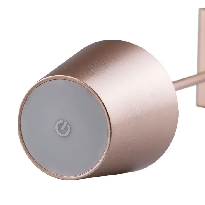 Лампа настільна акумуляторна в скандинавському стилі 5 Вт 5200mA настільний світильник (HP400) - зображення 2