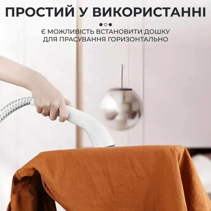 Відпарювач підлоговий вертикальний 2200 Вт парогенератор для одягу на 2.2 л парова праска SOKANY SK-4007 (SK4007) - зображення 6