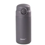 Термос металевий 280 мл термокухоль із нержавіючої сталі до 12 годин Сірий (YLS80158G)