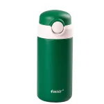 Термос металевий 280 мл термокухоль із нержавіючої сталі до 12 годин Зелений (YLS80158GR)