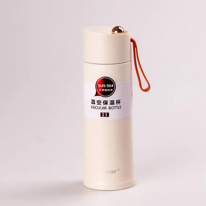 Термос металлический 450мл из нержавеющей стали, изолированный до 12 часов. (YLS80157BE) - изображение 2