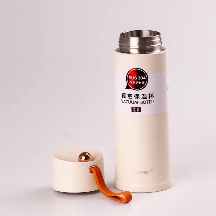 Термос металлический 450мл из нержавеющей стали, изолированный до 12 часов. (YLS80157BE) - изображение 3