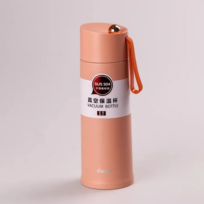 Термос металлический 450мл из нержавеющей стали, изолированный до 12 часов. (YLS80157P) - изображение 2