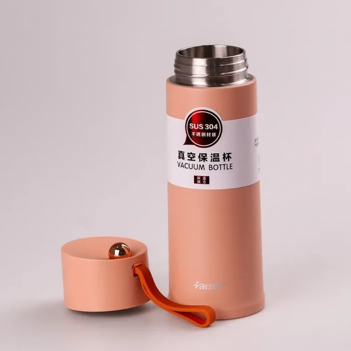 Термос металлический 450мл из нержавеющей стали, изолированный до 12 часов. (YLS80157P) - изображение 3