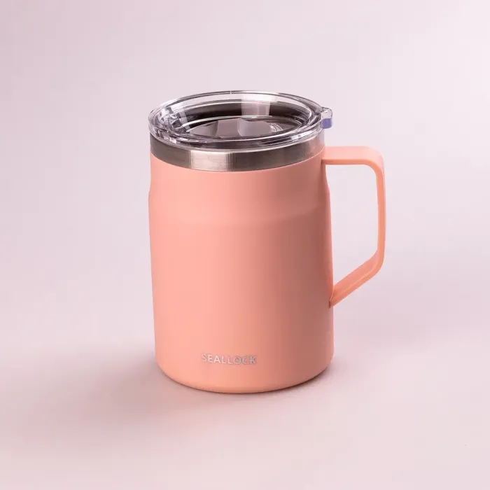 Термос металлический 550 мл термокружка из нержавеющей стали до 12 часов (HPGMB5502PE) - изображение 1