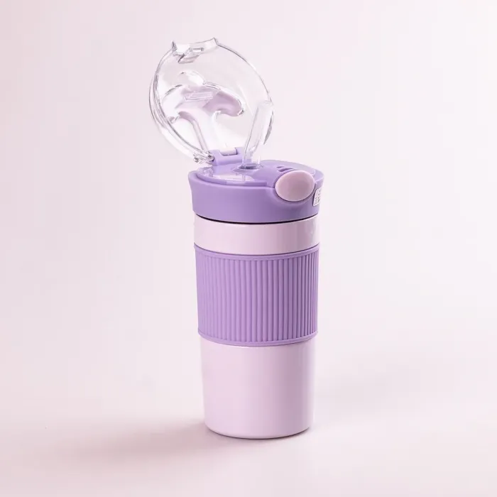 Термос с поилкой 400 мл, изолированный из нержавеющей стали до 12 часов. - изображение 3