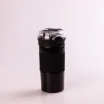 Термос із поїлкою 400 мл ізольований із нержавіючої сталі до 12 годин Чорний (HPGM3001B)