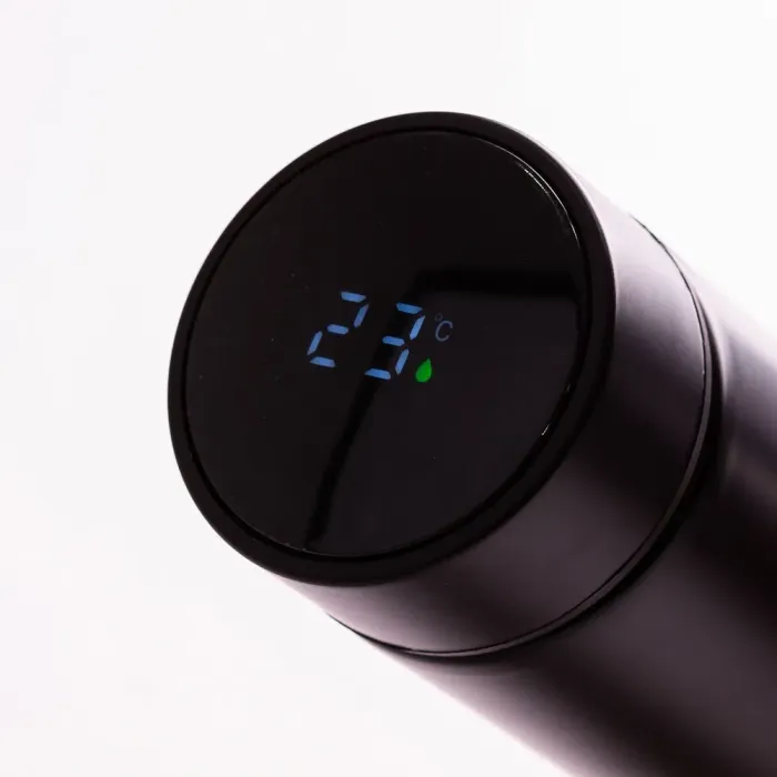 Термос с датчиком температуры 500 мл из нержавеющей стали термокружка до 12 часов HP-GM-443 - изображение 4