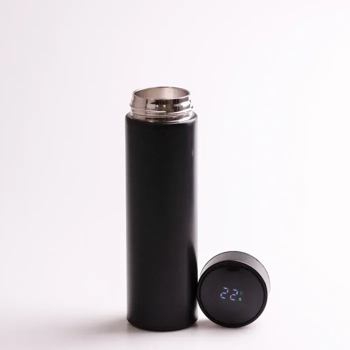 Термос с датчиком температуры 500 мл из нержавеющей стали термокружка до 12 часов HP-GM-443 - изображение 1