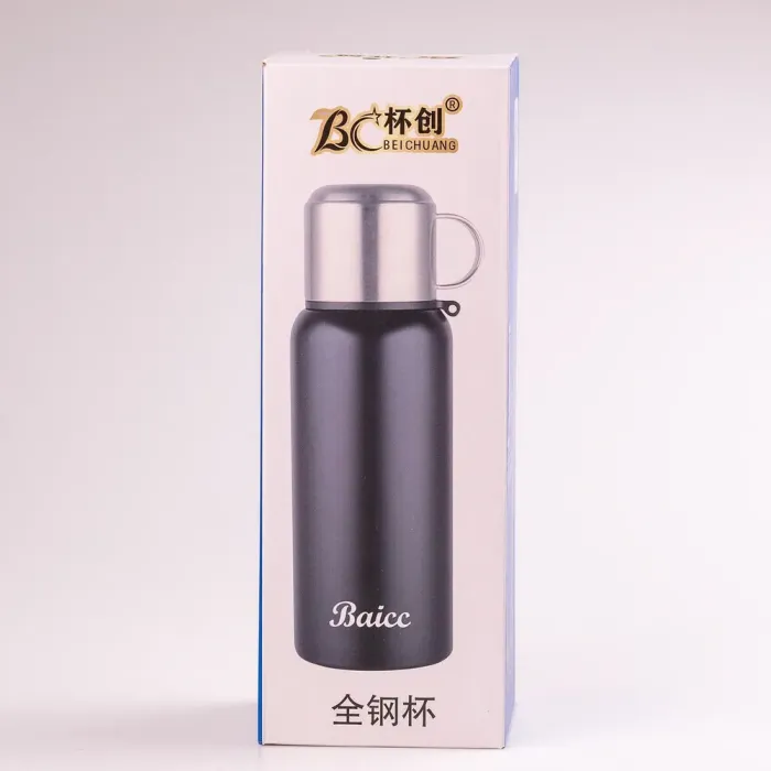 Термос из нержавейки 1200 мл с чашкой и ручкой держит тепло до 12 часов. - изображение 3