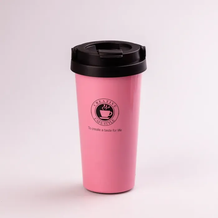 Термос из нержавеющей стали 500 мл с ручкой температура до 12 часов (HPGM501P) - изображение 2