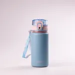 Термос з напувалкою 350 мл термокухоль з нержавіючої сталі до 12 годин Блакитний (HPGM8839BL)