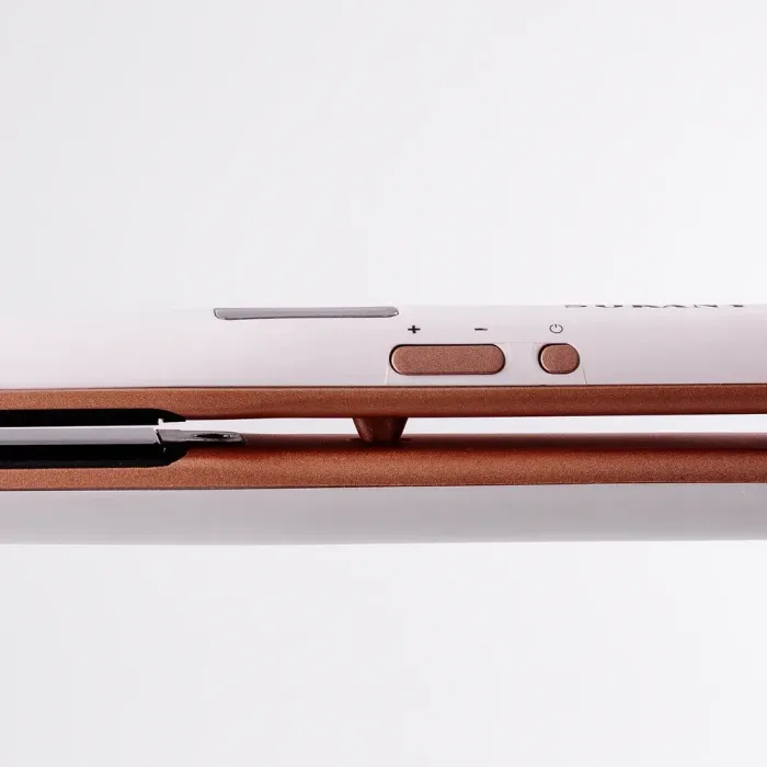 Випрямляч для волосся керамічний до 230 градусів, стайлер для вирівнювання волосся з дисплеєм Sokany CL-8288 Білий (CL8288W) - зображення 3