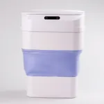 Відро для сміття автоматичне складане із сенсорною кришкою від 8 л до 17.5 л Синій (HPLN3)
