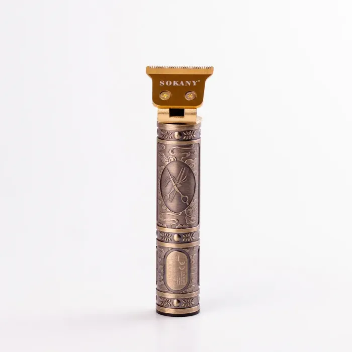 Тример професійний акумуляторний з насадками та USB машинка для стрижки бездротова Sokany SK-228 (SK228) - зображення 3