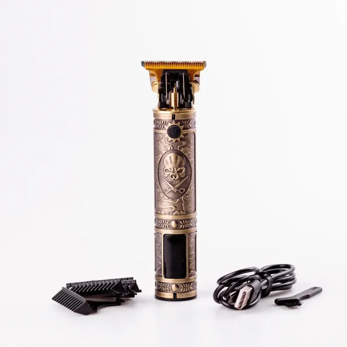 Тример професійний акумуляторний з насадками та USB машинка для стрижки бездротова Sokany SK-228 (SK228) - зображення 2