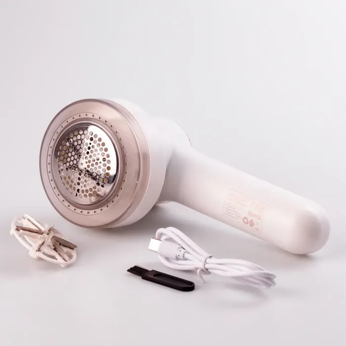 Машинка для стрижки ковтунців акумуляторна 9 Вт 2 на 500 mA тример для чищення одягу ручний SOKANY SK-12005 (SK12005) - зображення 3