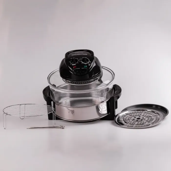 Аерофритюрниця електрична аерогриль 13 л 1400 Вт галогенна піч температура до 250 С SOKANY SK-560 (SK560) - зображення 9