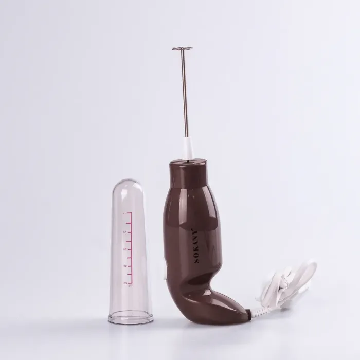 Капучинатор вспенитель 25 Вт мини-миксер ручной Sokany SK-1733 (SK1733BR) - изображение 3