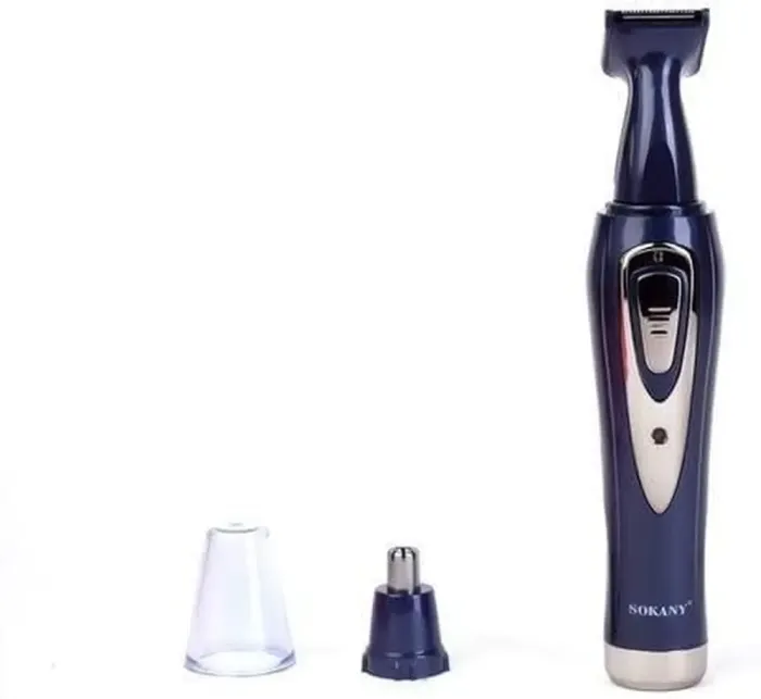 Тример для носа вух і брів 2 в 1 акумуляторний з насадками Sokany (SK315) - зображення 2