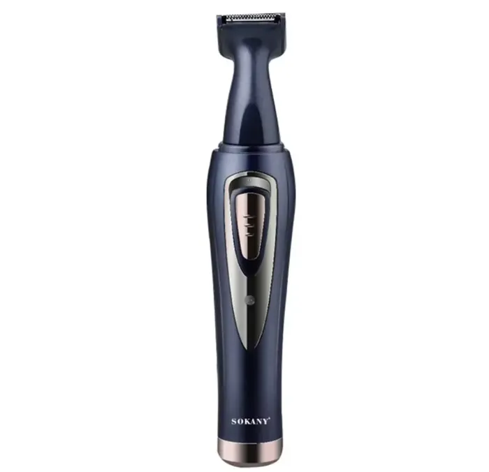 Тример для носа вух і брів 2 в 1 акумуляторний з насадками Sokany (SK315) - зображення 3