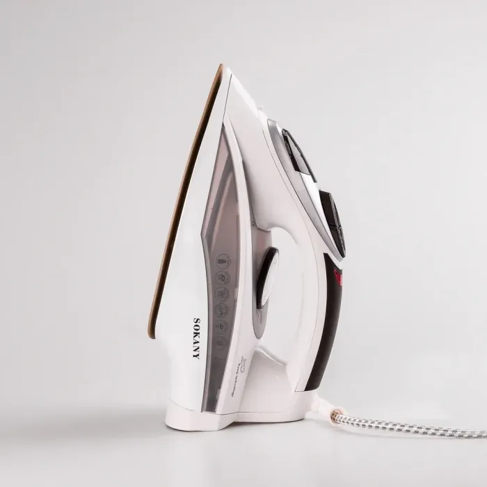 Праска парова з антипригарним покриттям 2400 Вт праска керамічна з системою самоочищення SOKANY AJ-2052 (AJ2052) - зображення 10