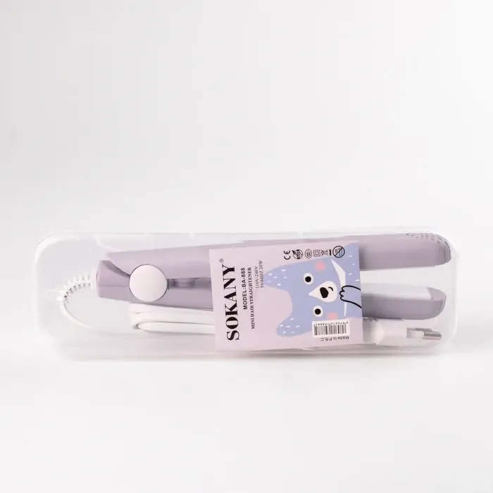 Выпрямитель для волос 20 Вт до 160 градусов Sokany BA-888 - изображение 4