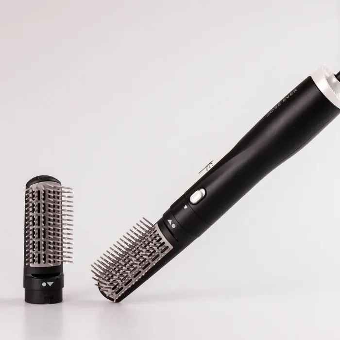 Фен стайлер для волосся 2 в 1 керамічний 1000 Вт 2 швидкості щітка фен Sokany JE-204 (JE204) - зображення 1