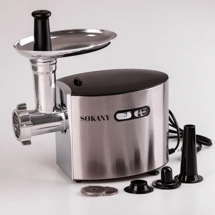 М'ясорубка для дому 2500 Вт електром'ясорубка Sokany (SK091) - зображення 2