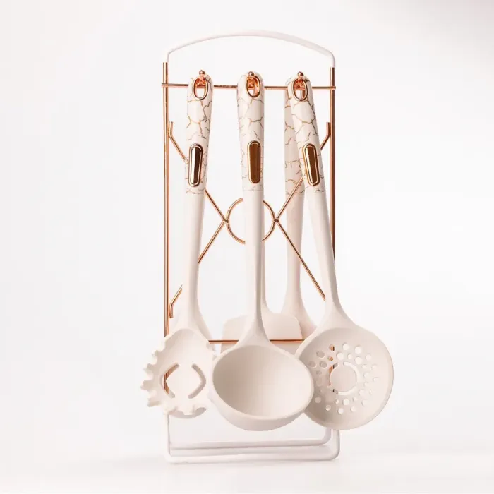 Набір кухонного приладдя на підставці 6 штук кухонні аксесуари (YRUR3) - зображення 2