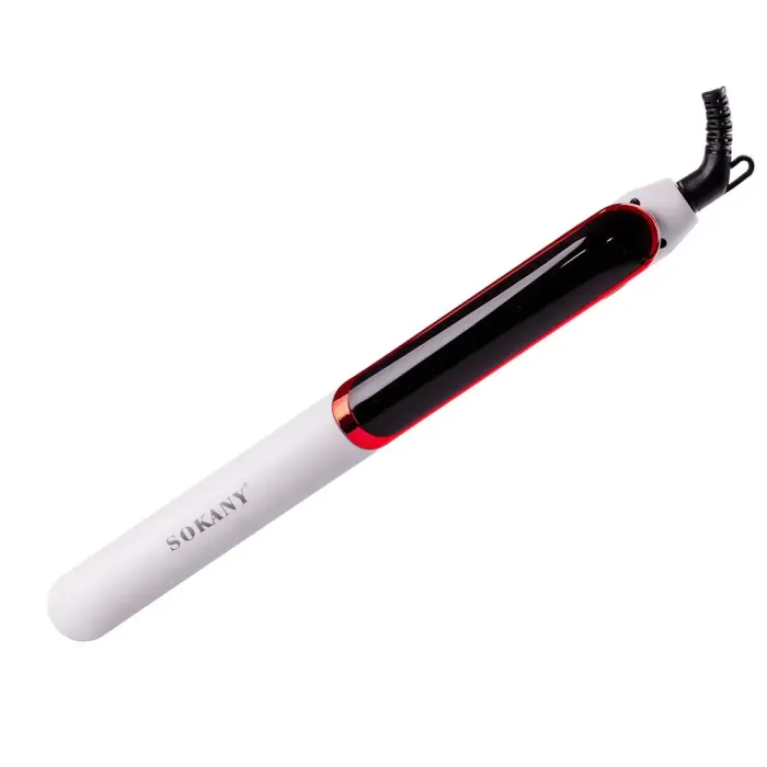 Праска для волосся керамічна 4 режими до 400 градусів, стайлер для вирівнювання волосся й завивання Sokany SK-955 Білий (SK955W) - зображення 3