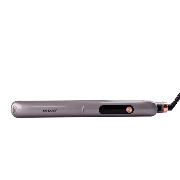 Випрямляч для волосся керамічний 40 Вт до 530 градусів, стайлер для вирівнювання волосся і завивки Sokany SK-1924 (SK1924G) - зображення 2