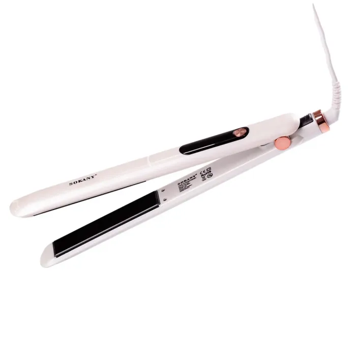 Выпрямитель для волос керамический 40 Вт до 530 градусов, стайлер для выравнивания волос и завивки - изображение 1