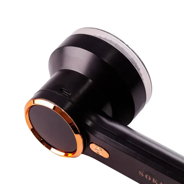 Машинка для стрижки ковтунців акумуляторна 9 Вт тример для чищення одягу ручний з дисплеєм SOKANY SK-12004 (SK12004) - зображення 4