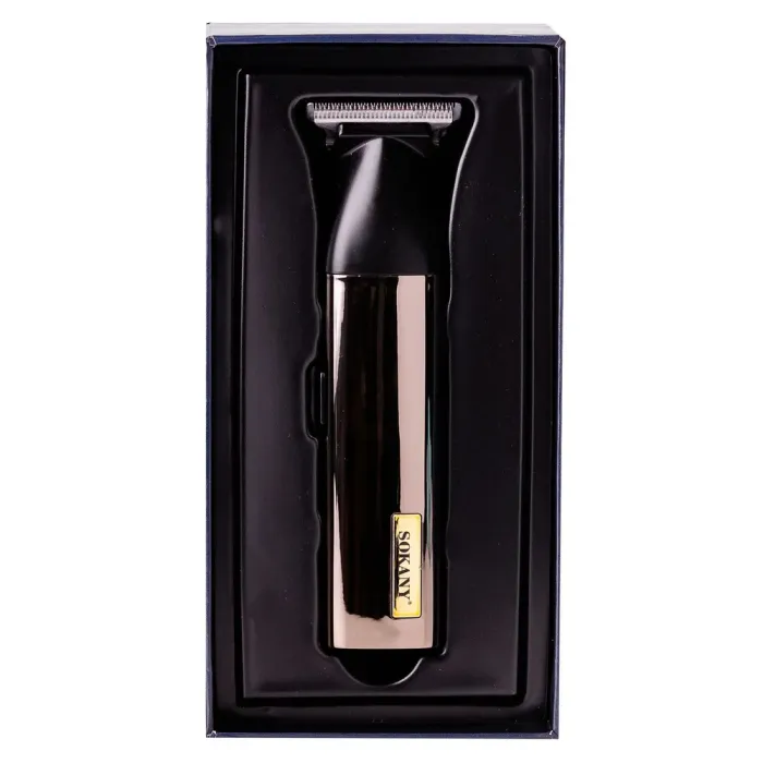 Машинка для стрижки волос аккумуляторная LED дисплей, мощный триммер для стрижки Sokany SK-LF-9957 (SKLF9957) - изображение 6