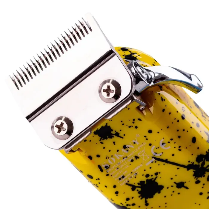 Тример професійний акумуляторний з 8 насадками та USB машинка для стрижки бездротова Sokany SK-LF-9970 (SKLF9970) - зображення 3