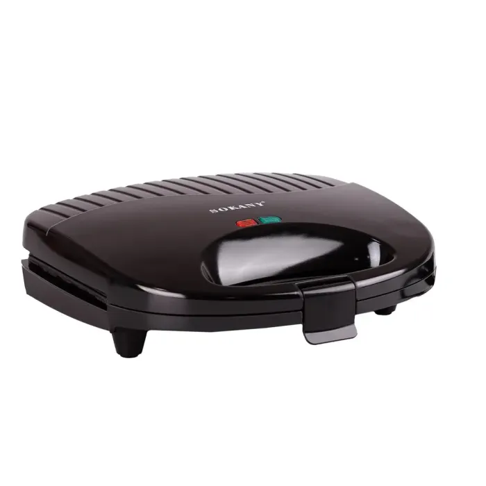 Горішниця електрична 750 Вт на 12 половинок горішка двосторонній нагрів антипригарне покриття Sokany SK-805 (SK805) - зображення 2