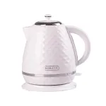 Электрочайник стильный бесшумный дисковый 1,7 л 2200 Вт Sokany SK-SH-1095 Белый (SK1032W)