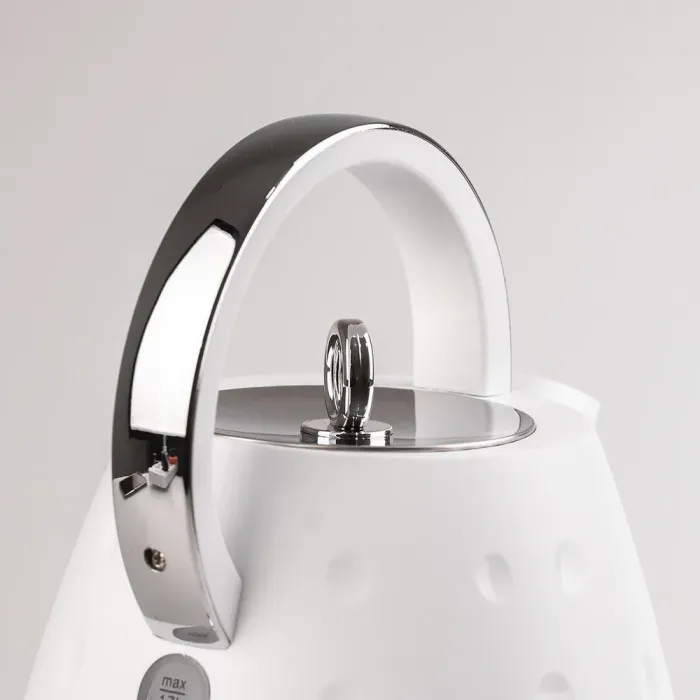 Електрочайник безшумний з нержавійки на 1,7 л 1850 Вт Sokany SK-1033 Білий (SK1033W) - зображення 6