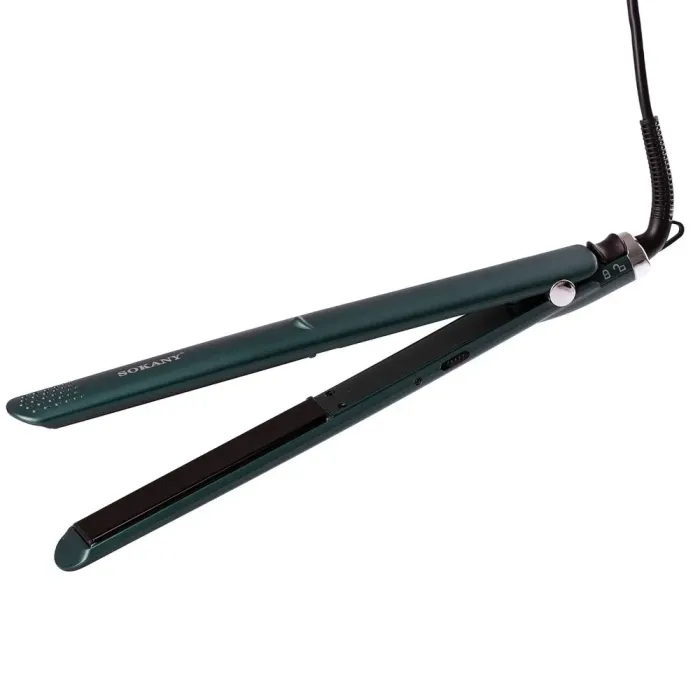 Выпрямитель для волос керамический до 230 градусов, стайлер для выравнивания волос и завивки. - изображение 1