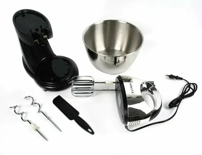 Миксер стационарный с чашей из нержавейки 5 режимов скорости 800 Вт 4 л. (KF906CS) - изображение 8