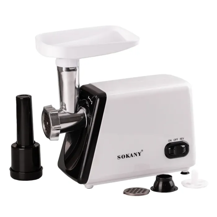 М'ясорубка професійна багатофункціональна електрична електрична потужна 2500 Вт Sokany SK-312 (SK312) - зображення 2