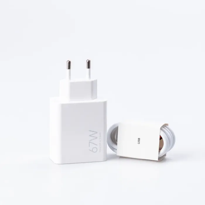Адаптер Xiaomi 67 Вт USB-A зарядное устройство с кабелем Type-C (X67W) - изображение 1