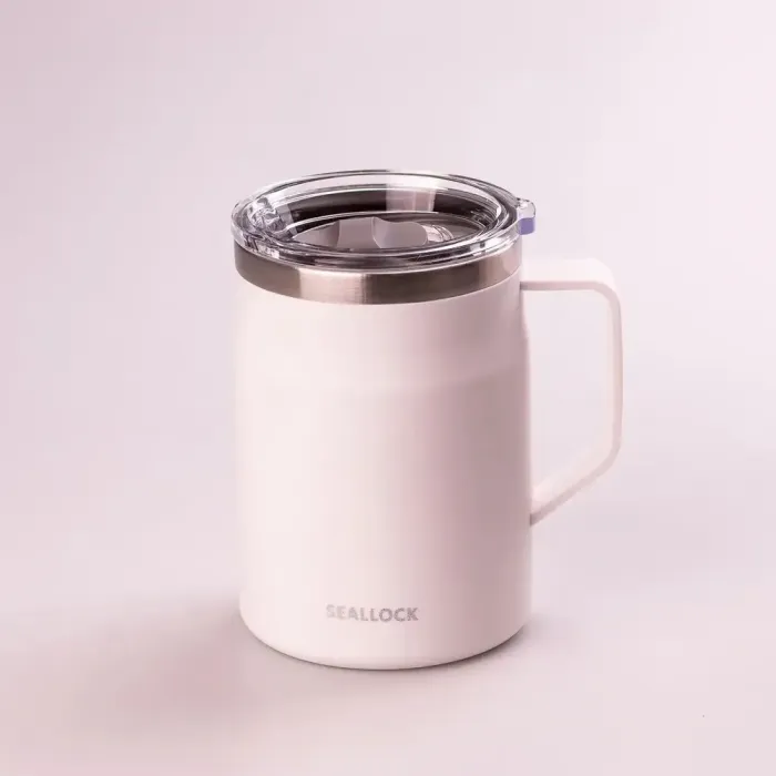 Термос металлический 550 мл термокружка из нержавеющей стали до 12 часов. (HPGMB5502W) - изображение 1