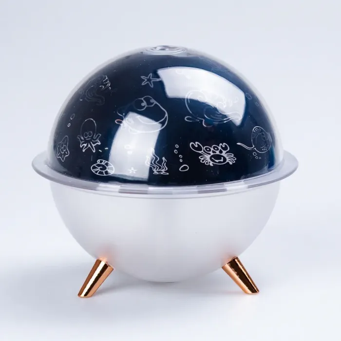 Увлажнитель воздуха и лампа проектор детская портативная USB 260 мл ароматический диффузор с подсветкой (HPBH17162) - изображение 1