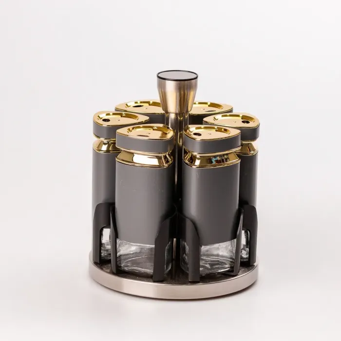 Набор для специй на подставке 6 предметов по 120 мл. (HP531L1025GJ) - изображение 1