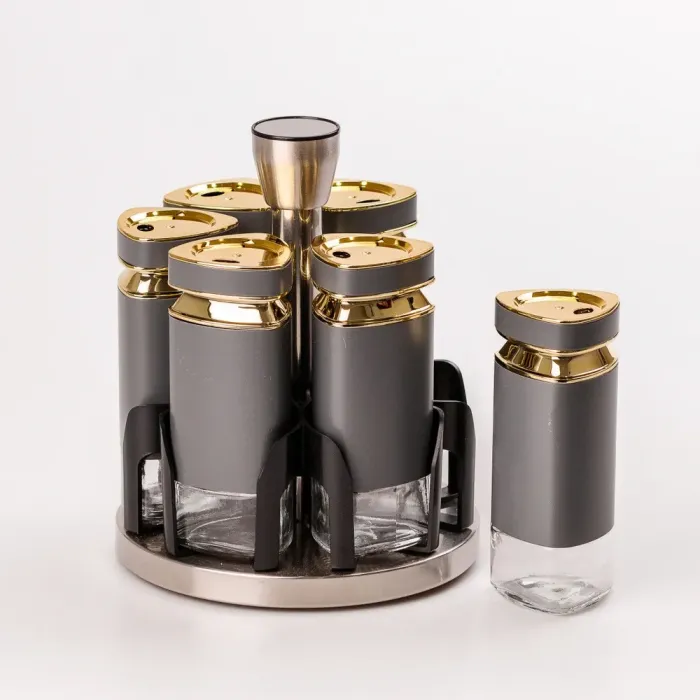 Набор для специй на подставке 6 предметов по 120 мл. (HP531L1025GJ) - изображение 2